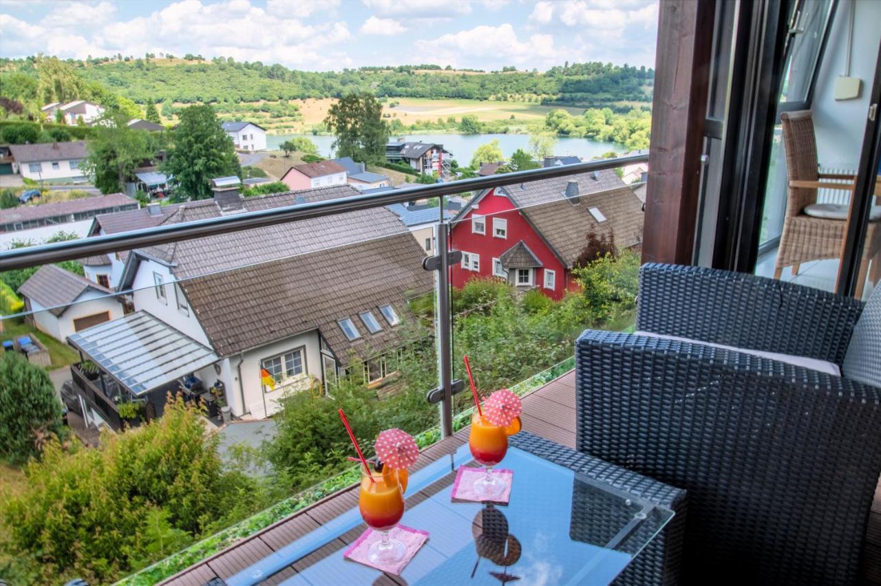 Ferienwohnung Seeblick Schalkenmehren Exteriör bild