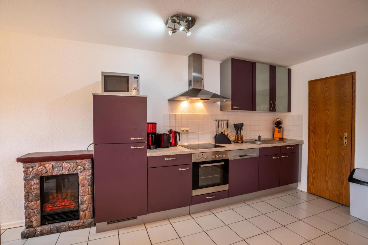 Ferienwohnung Seeblick Schalkenmehren Exteriör bild