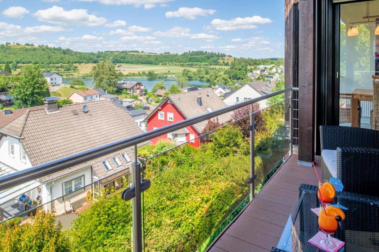 Ferienwohnung Seeblick Schalkenmehren Exteriör bild