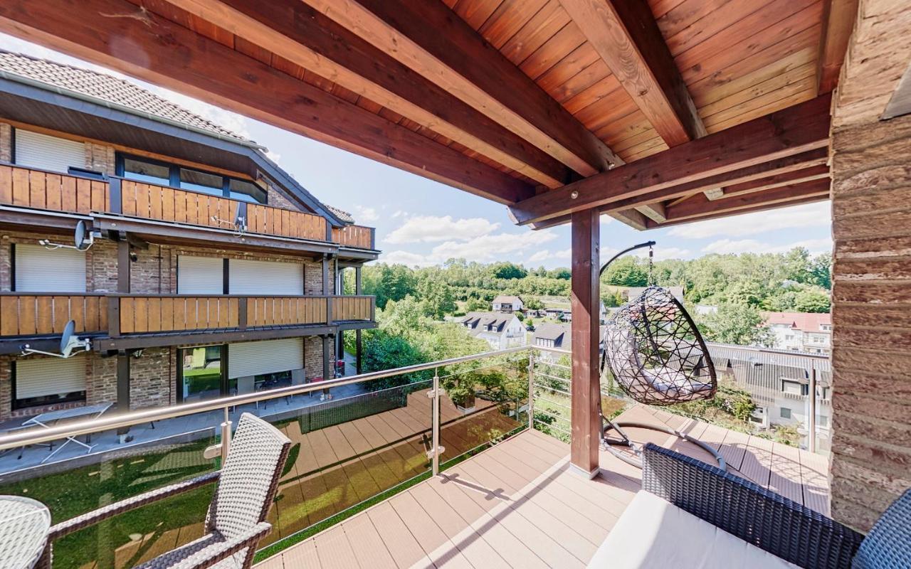 Ferienwohnung Seeblick Schalkenmehren Exteriör bild