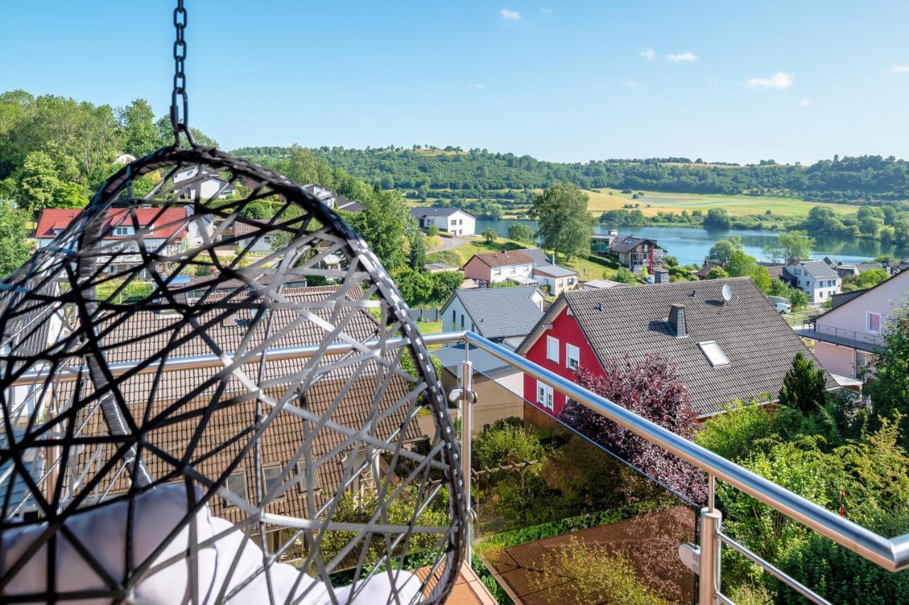 Ferienwohnung Seeblick Schalkenmehren Exteriör bild
