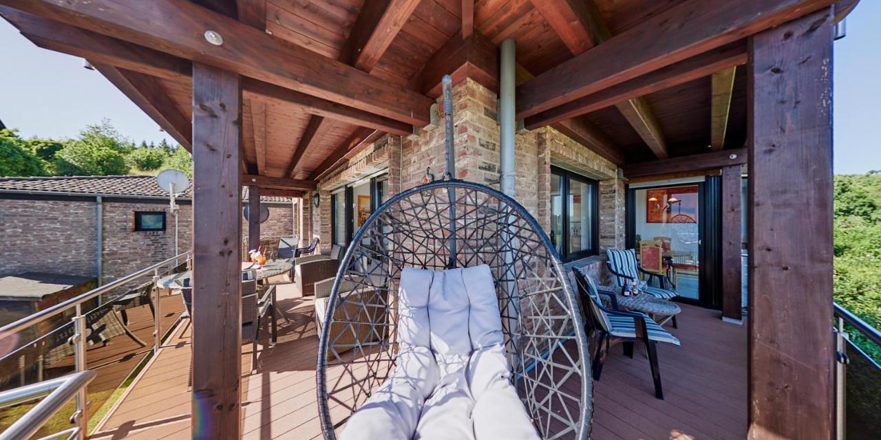 Ferienwohnung Seeblick Schalkenmehren Exteriör bild