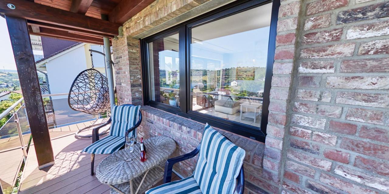 Ferienwohnung Seeblick Schalkenmehren Exteriör bild