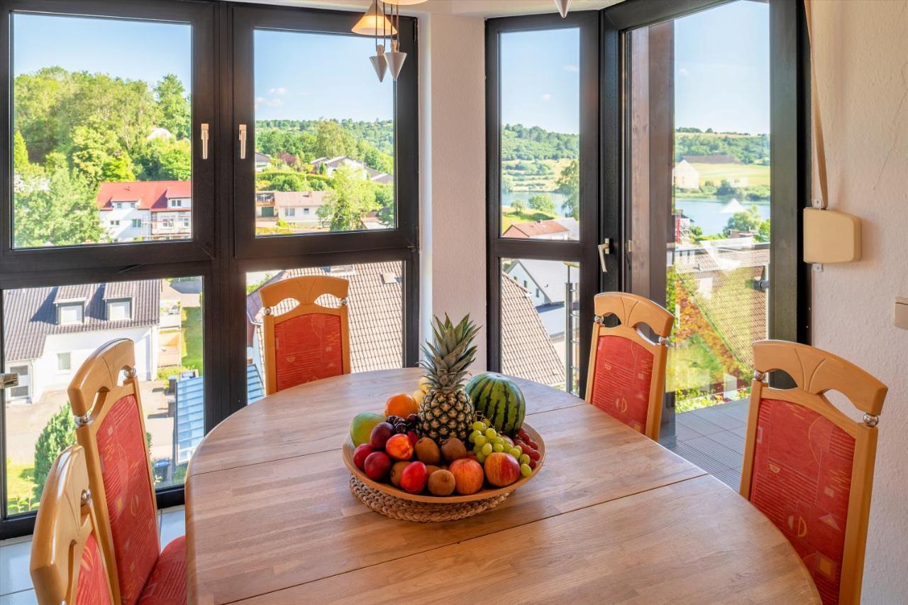 Ferienwohnung Seeblick Schalkenmehren Exteriör bild