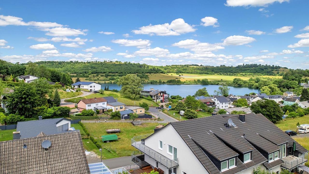 Ferienwohnung Seeblick Schalkenmehren Exteriör bild